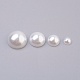 Cabujones de perlas de imitación de plástico ABS SACR-MSMC0002-04-2