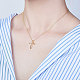Shegrace 925 collar con colgante de plata esterlina JN694C-3