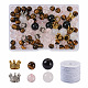 Kit de fabricación de pulseras de piedras preciosas diy de crafans DIY-CF0001-23-1