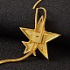 Émail longues alliage réglable colliers étoile strass lariat NJEW-F194-06G-4