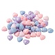 80Pcs 4 Colors Opaque Acrylic Beads MACR-FS0001-02-2