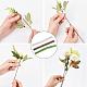 PandaHall 360pcs 3 Colors Floral Stem Wire Handmade Bouquet Stem Crafting Floral Wire AJEW-PH0017-81-4