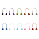CHGCRAFT 10Pcs 10Colors Double-end Flocking Faux Suede Tassels Pendant for DIY Craft Hang Decorations Accessories FIND-CA0007-47-1