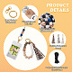 Kit de fabrication de bracelet porte-clés bricolage DIY-TA0004-40-4