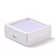 Boîtes de présentation carrées en plastique diamant OBOX-G017-01B-2