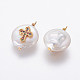 Natural Cultured Freshwater Pearl Pendants PEAR-L027-14A-2