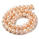Natural Cultured Freshwater Pearl Beads Strands PEAR-E018-29-2