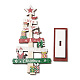Christmas Theme Wood Display Decorations DJEW-G041-01B-4