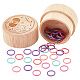 Nbeads 60 pieza de aleación de forma redonda para tejer. FIND-NB0003-46-1