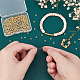 Perles d'espacement en laiton pandahall elite FIND-PH0005-66-5