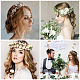 Wedding Party Beach Bridal Decorative Hair Accessories OHAR-WH0021-03C-7