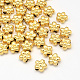 Flower Brass Beads KK-R015-30-1