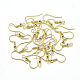 Brass Earring Hooks KK-T032-006G-2