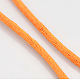 Cordons fil de nylon tressé rond de fabrication de noeuds chinois de macrame rattail NWIR-O001-A-13-2