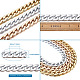 Handgefertigte Bordsteinketten aus Kunststoff AJEW-FW0001-01-11