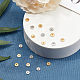 UNICRAFTALE About 100pcs 2 Colors 6mm Disc Spacer Beads Vacuum Plating Beads Stainless Steel Loose Beads Disc Bead Findings for DIY Bracelets Necklaces Jewelry Making STAS-UN0009-07A-3