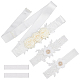 Spitze elastische Brautstrumpfbänder & Gürtel Set OCOR-WH0020-06-1