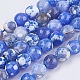 Natural Fire Crackle Agate Beads Strands G-L084-10mm-07-1