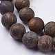 Natürliche bronzite Perlenstränge G-J376-32-12mm-3