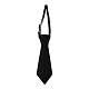 Cravate en feutre à paillettes sur le thème de Pâques AJEW-C030-01D-2