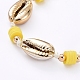 Bracelets de perles tressées en fil de nylon BJEW-JB05074-03-3