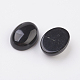 Natürliche Obsidian Cabochons mit flachem Rücken X-G-G741-18x25mm-20-2