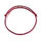 Simple Nylon Cord Bracelets Set BJEW-JB07376-02-5