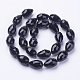 Chapelets de perles en verre imitation jade EGLA-E049-NA01-2