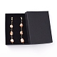 Pendientes colgantes de perlas keshi de perlas barrocas naturales EJEW-JE03911-3