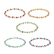 Braccialetti di perline di perline di semi di vetro BJEW-JB09070-1