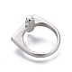 304 anelli in acciaio inox RJEW-O032-12P-3