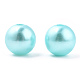 Perline di perle imitazione plastica abs verniciate a spruzzo OACR-T015-05C-08-2