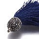 Silk Thread Tassel Pendants KK-F791-01P-2