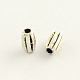 Tibetan Style Zinc Alloy Corrugated Beads TIBEB-Q053-84-1