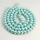 Glass Pearl Round Loose Beads For Jewelry Necklace Craft Making X-HY-8D-B12-2