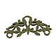 Tibetan Style Alloy Chandelier Components TIBE-2265-AB-FF-2
