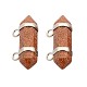 Goldstone synthétique points pendentifs G-N0056-02-1