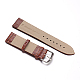 Bracelets de montres en cuir WACH-M140-22#-04-2