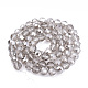 Chapelets de perles en verre électroplaqué EGLA-T003-10mm-B01-2