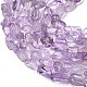 Natürlichen Amethyst Perlen Stränge&nbsp;G-B161-A02-4