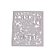 Stampi per intaglio del telaio in metallo DIY-O006-05-5