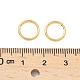 Messing Open Ringe springen&nbsp;KK-H532-43G-G-3