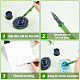 4 bolígrafo de inmersión de vidrio de 4 estilos. AJEW-CP0001-85-4
