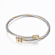 Kits de bracelets & bagues en 304 acier inoxydable à la mode SJEW-H073-09-3