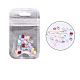Cabujones de rhinestone de vidrio de 30 colores MRMJ-R091-03-1