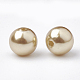 Hebras de perlas de imitación de plástico ecológico MACR-S291-6mm-05-2