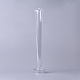 透明なプラスチック製のキャンドル型  キャンドル作りツール用  円錐形  透明  51.5x274mm AJEW-WH0104-63-2