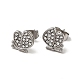 Rhinestone Butterfly Stud Earrings with 316 Surgical Stainless Steel Pins EJEW-A081-14P-02-1
