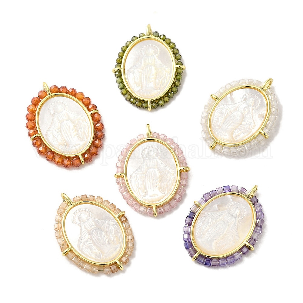 Pendentif Ancien En Laiton Avec Quartz Rutile Et Touches D'Ambre - Bijou Vintage Occasion