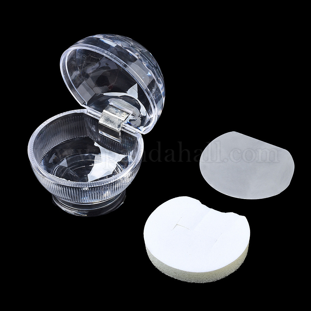 Wholesale Transparent Plastic Ring Boxes